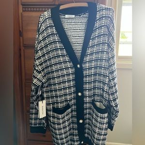 Babaton lacer cardigan